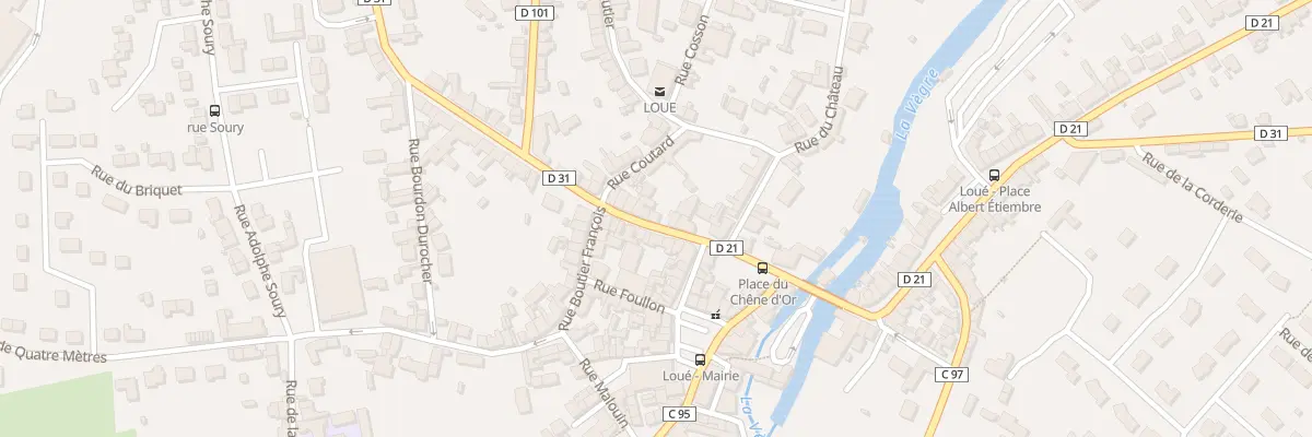 Plan du 26 Rue des Etats Unis à Loué