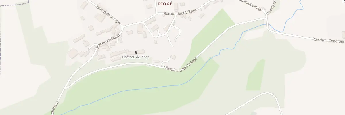 Plan du 2 Che du Bas Village à Availles-Thouarsais