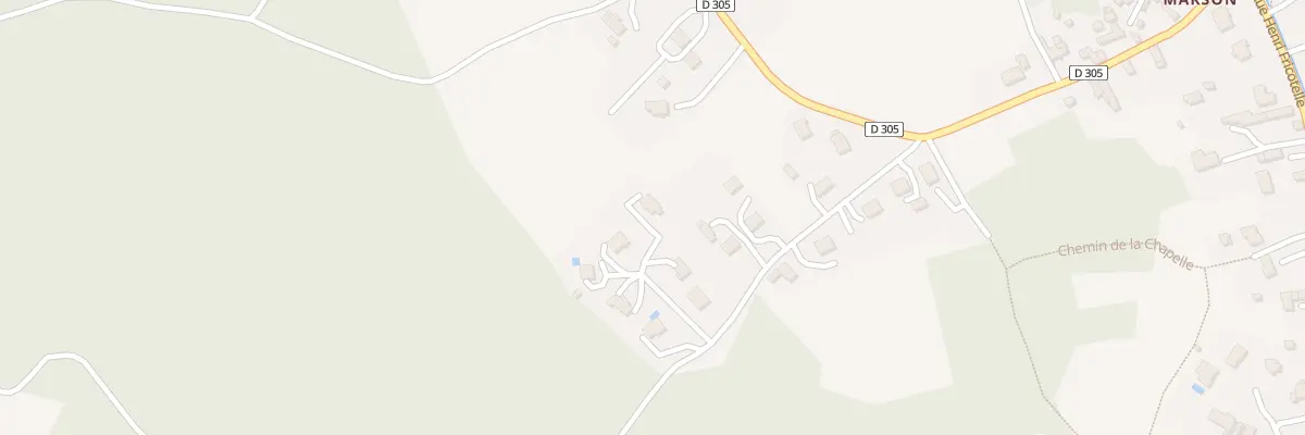 Plan du 4 All de la Pièce Grace à Rou-Marson