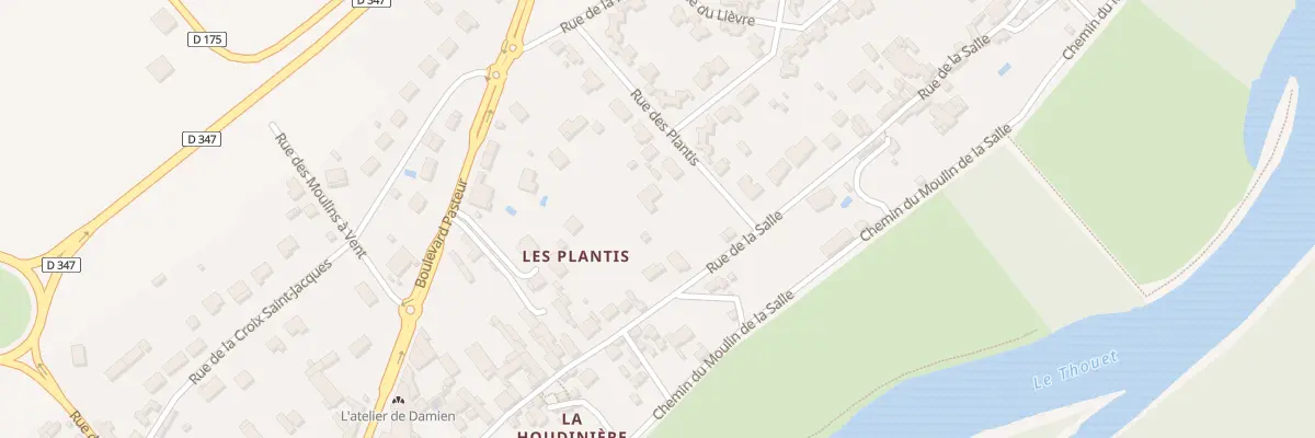 Plan du 309 Rue de la Salle à Montreuil-Bellay