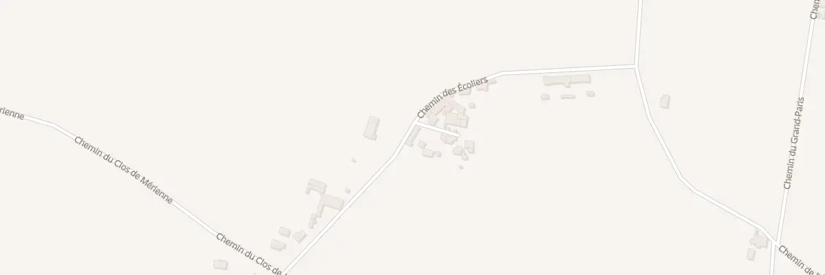 Plan du 25 Chem des Ecoliers à Mainxe-Gondeville