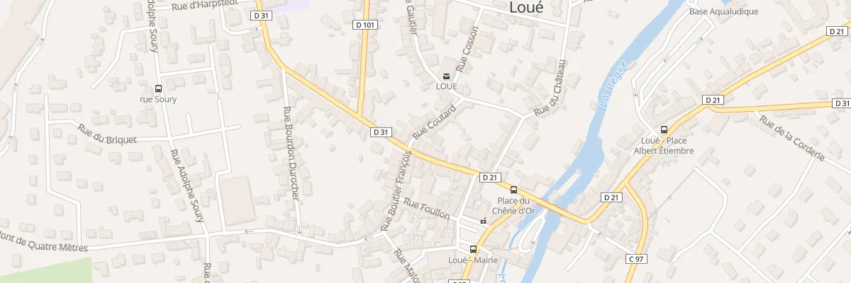 Plan du 32 Rue des Etats Unis à Loué