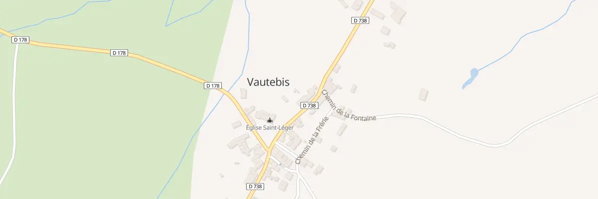 Plan du 6 Rue Louis Demellier à Vautebis