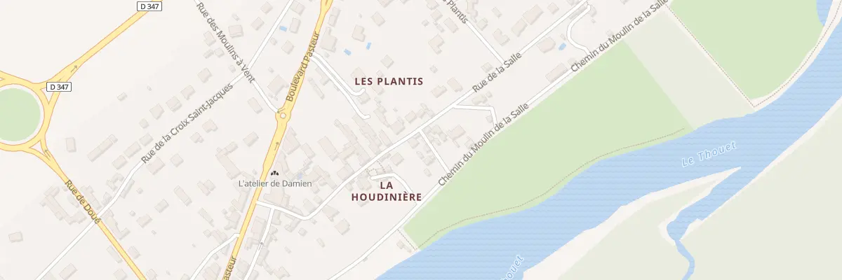Plan du 212 Rue de la Salle à Montreuil-Bellay