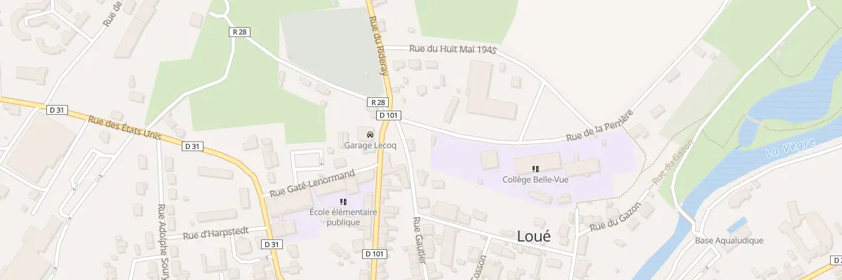 Plan du 5215 Rue Gautier à Loué