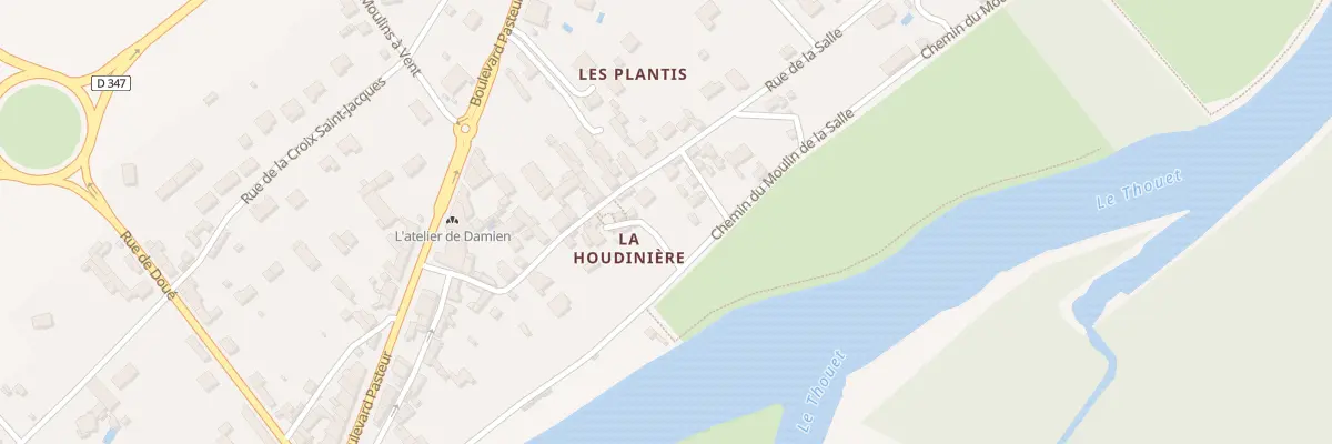Plan du 188 Rue de la Salle à Montreuil-Bellay