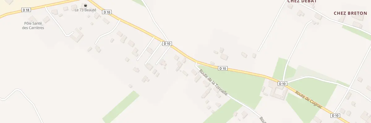 Plan du 43 Rte de Cognac à Saint-Même-les-Carrières