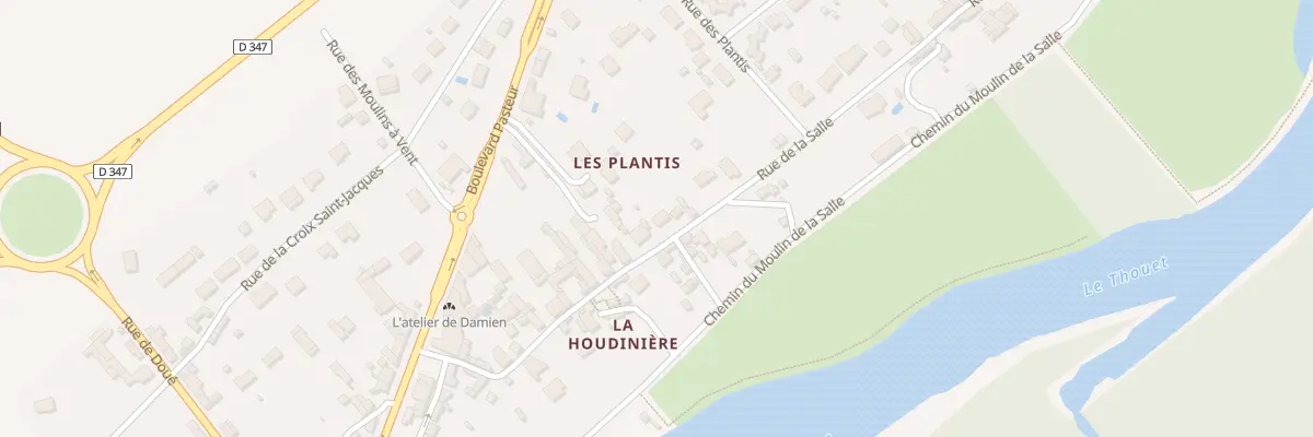 Plan du 219 Rue de la Salle à Montreuil-Bellay