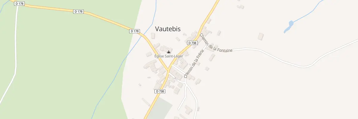 Plan du 15 Rue Louis Demellier à Vautebis