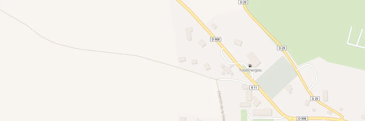 Plan du 5 Che du Mont Saint-Michel à Carrouges