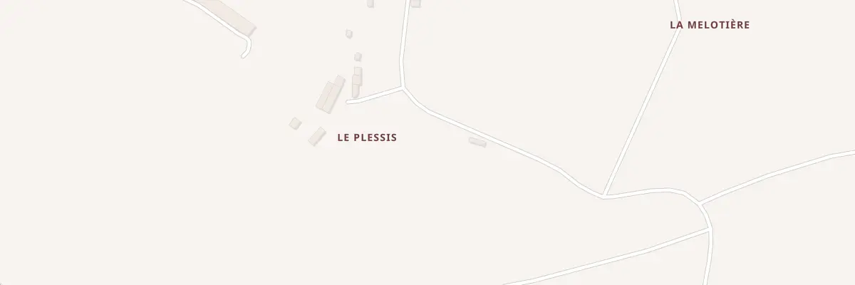 Plan du 4 La Plesse à Gesvres