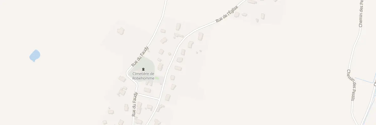 Plan du 12 Rue de l’Eglise (Robehomme) à Bavent
