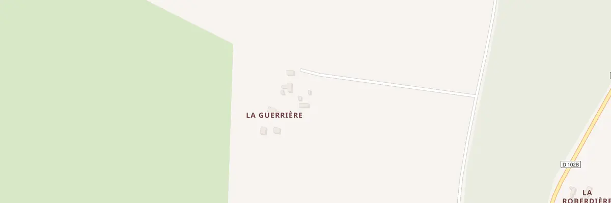 Plan du 5010A La Guerriere à Crosmières