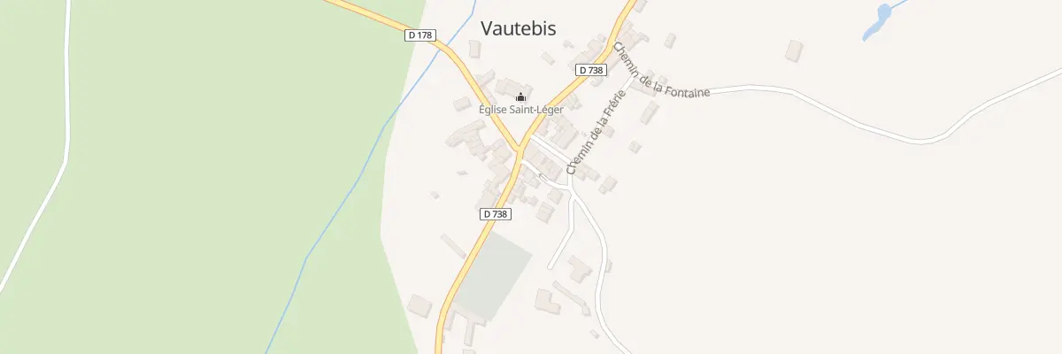 Plan du 4 Chem des Ecoliers à Vautebis