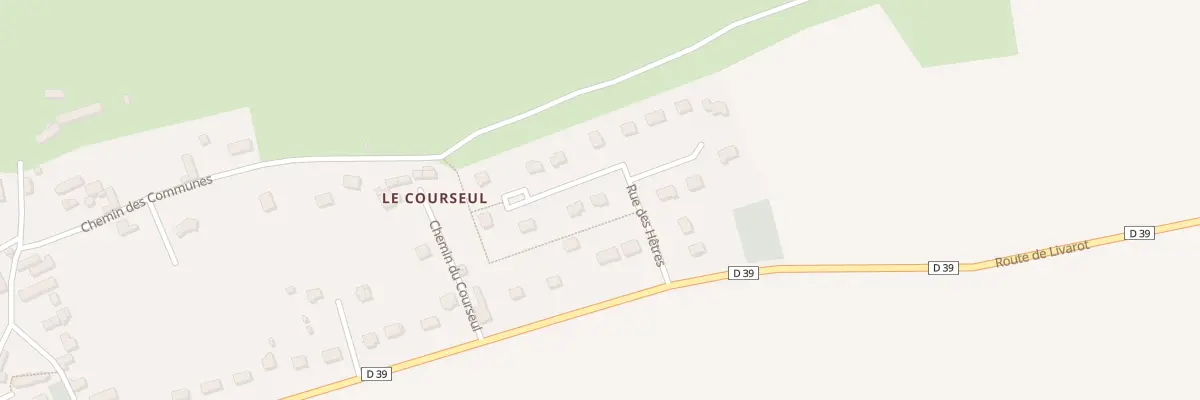 Plan du 1 Imp des Tilleuls à Eraines
