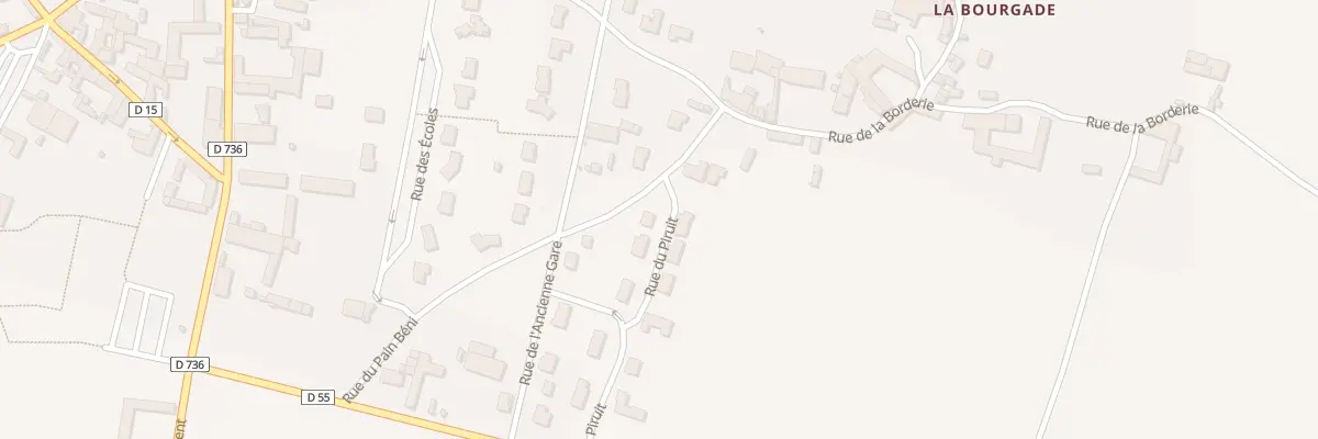 Plan du 2 Rue du Piruit à Sigogne