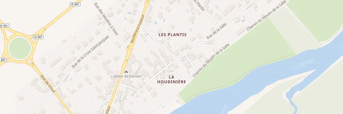 Plan du 181 Rue de la Salle à Montreuil-Bellay