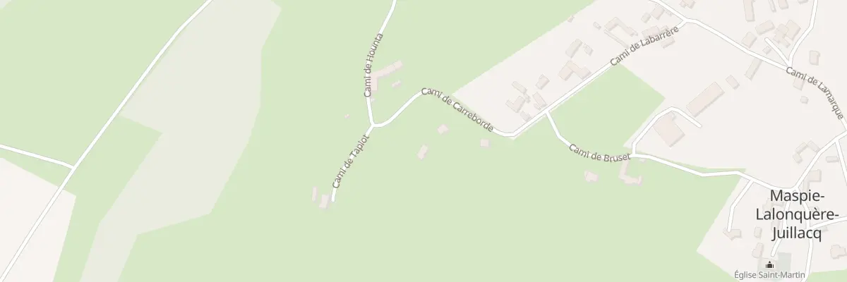 Plan du 3 Cami de Carreborde à Maspie-Lalonquère-Juillacq