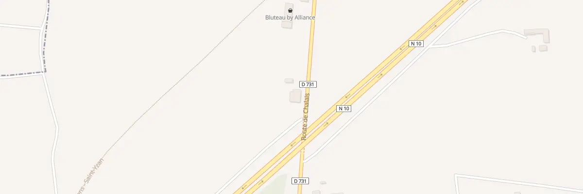 Plan du 15 Rte de Chalais à Reignac