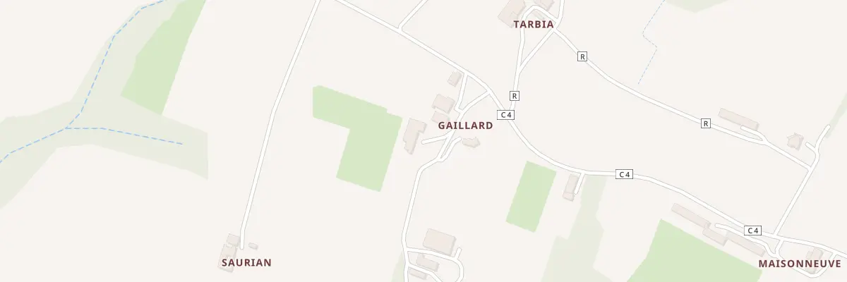 Plan du 746 Rte de Frontignan à Castex-d’Armagnac