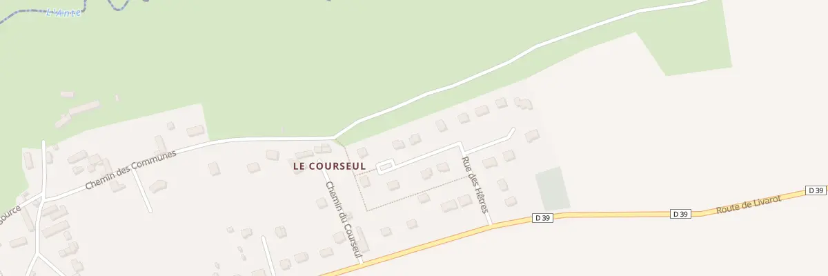 Plan du 4 Rue des Tilleuls à Dozulé