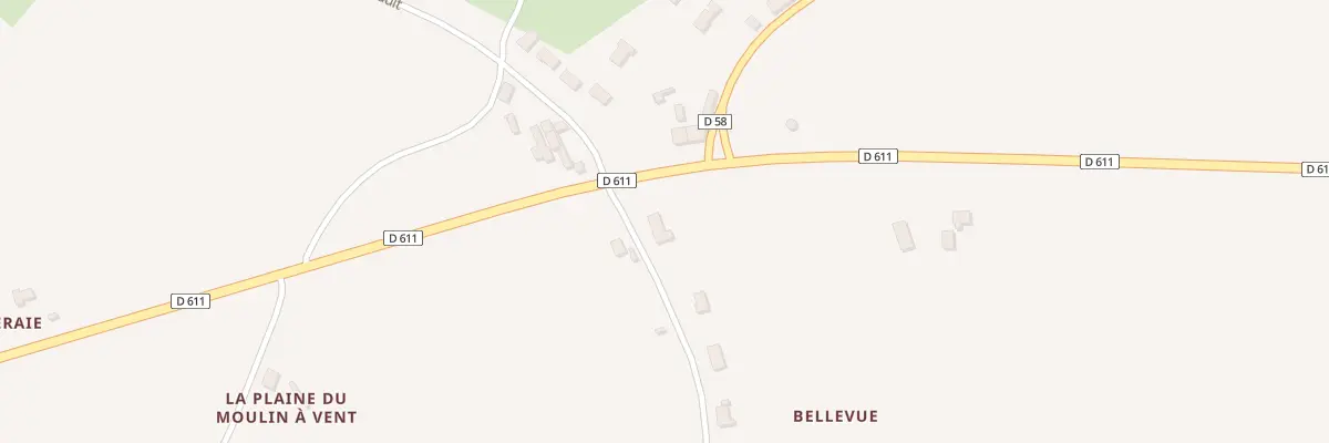 Plan du 48 Rue de Bellevue à Chavagné à Nanteuil