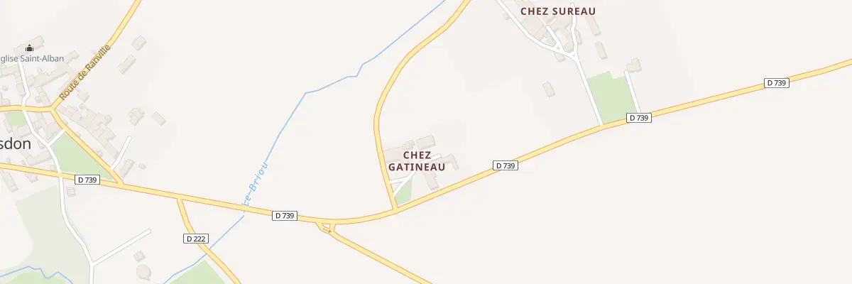 Plan du 1 Imp des Cerisiers à Bresdon