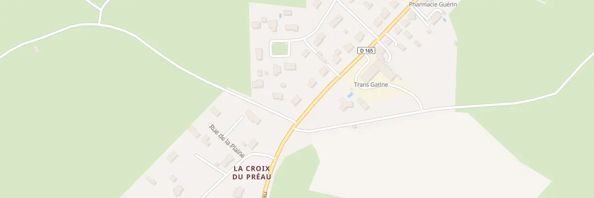 Plan du 60 Grand Rue à La Peyratte