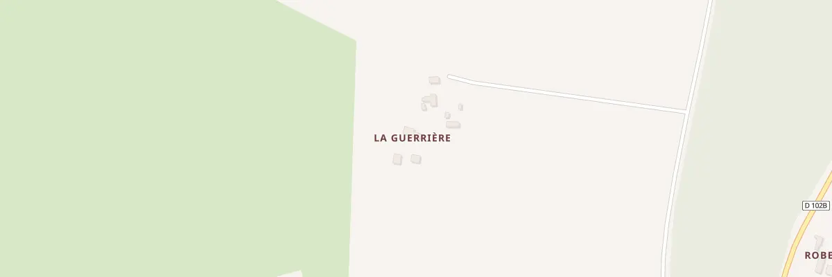 Plan du 5009 La Guerriere à Crosmières