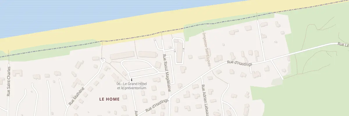 Plan du 8 Rue Raoul Magdelaine à Varaville