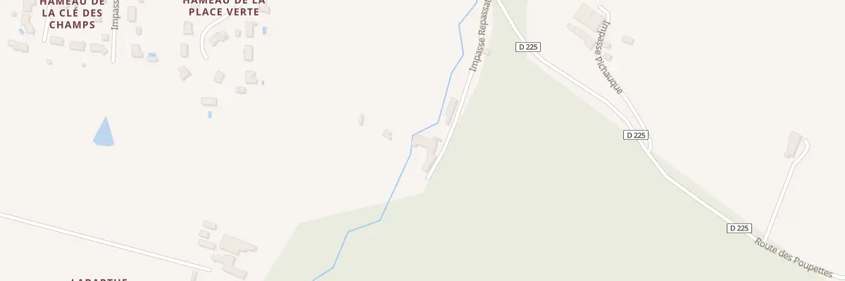 Plan du 8 Menaubayle à Bieujac