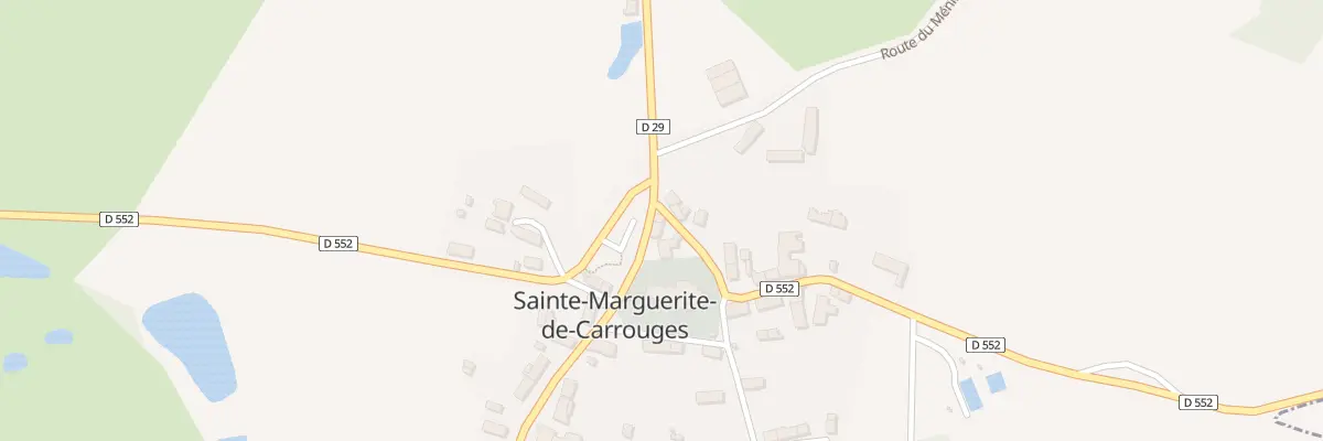 Plan du 1 Rue de l’église à Sainte-Marguerite-de-Carrouges