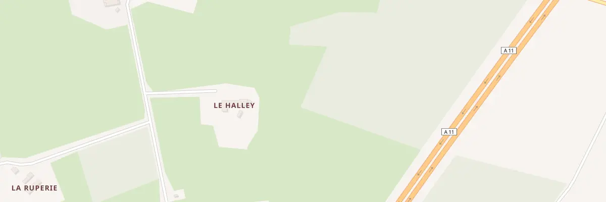 Plan du 5379 Le Halley à Parcé-sur-Sarthe