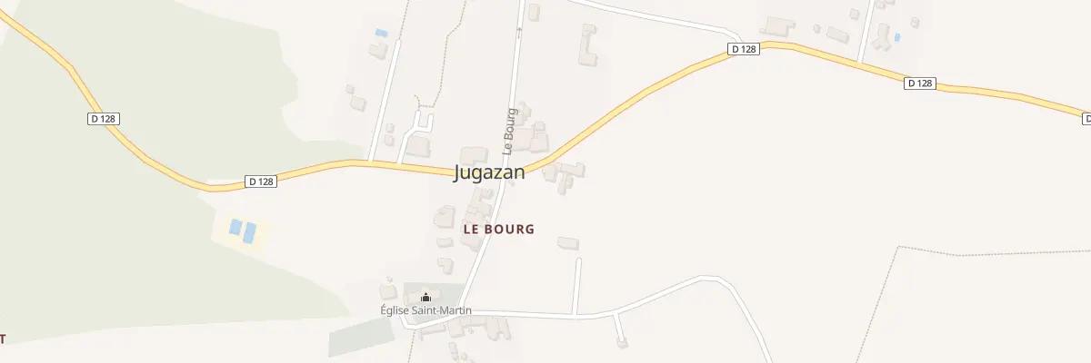 Plan du 26 Le Bourg à Jugazan