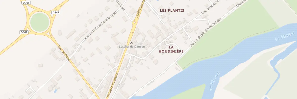 Plan du 87 Rue de la Salle à Montreuil-Bellay