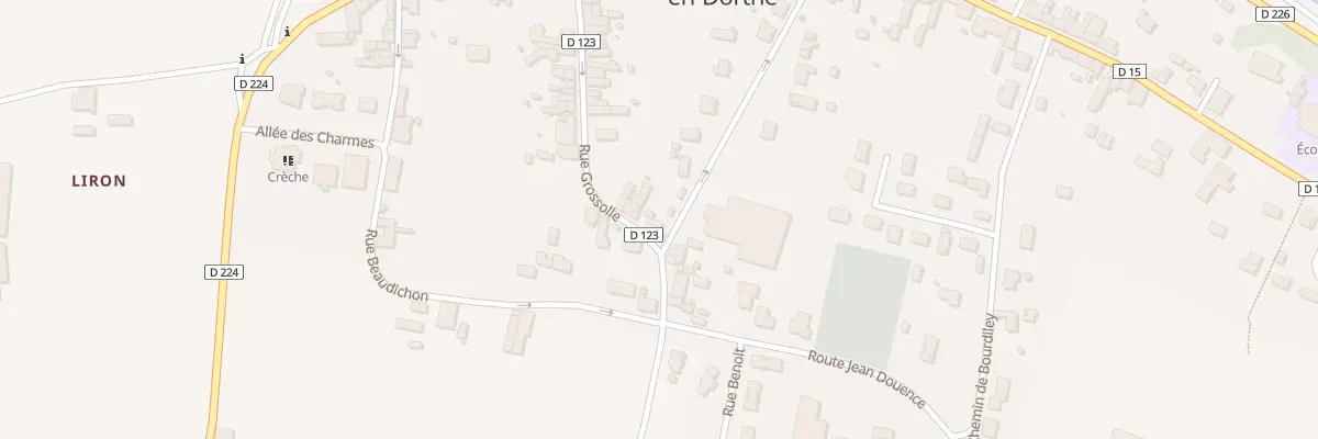 Plan du 29 Rue Grossolle à Castets et Castillon