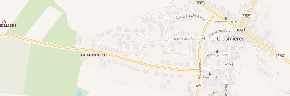Plan du 11 Rue de la Merceraie à Crosmières