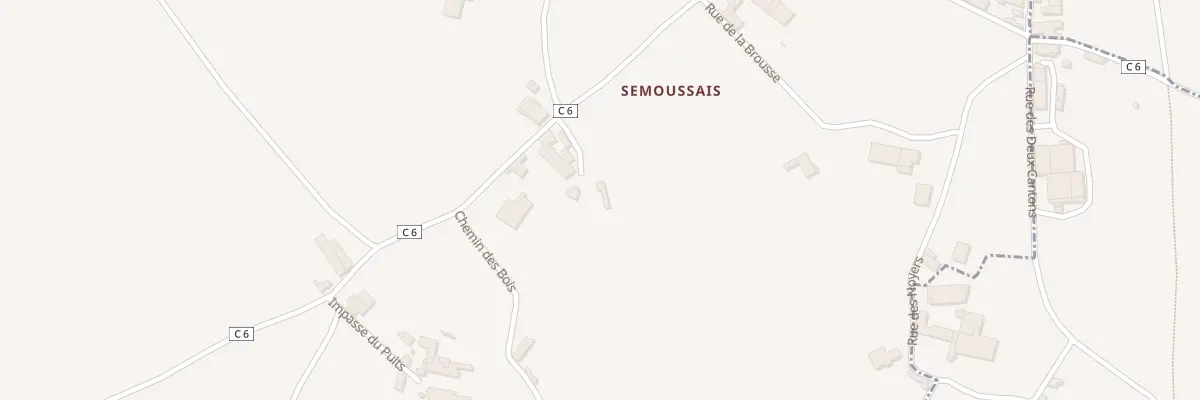 Plan du 1 Imp Jardins Semoussais à Paizay-le-Chapt