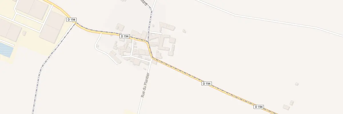 Plan du 20 Rte de Beurac à Foussignac