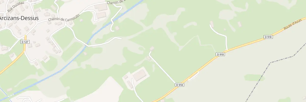 Plan du 5035 Prades Dessus à Arcizans-Dessus