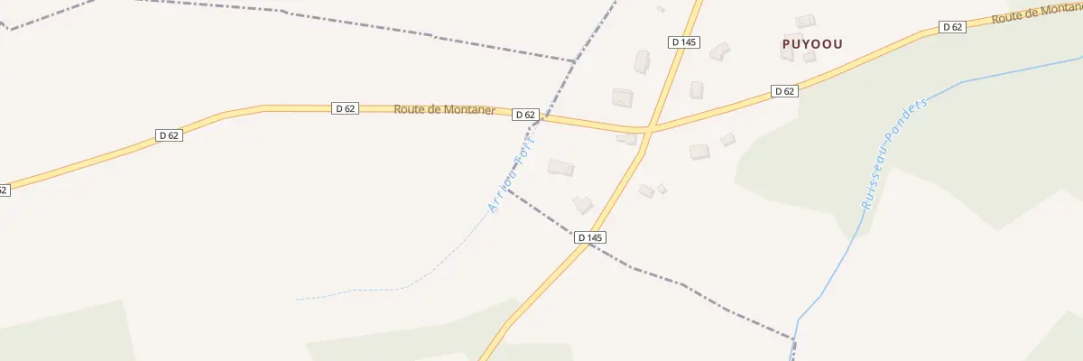 Plan du 9513 Rte d’Arrien à Lombia