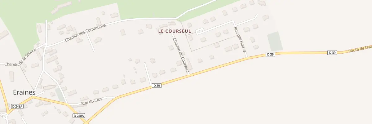Plan du 5031 Le Courseulle à Eraines