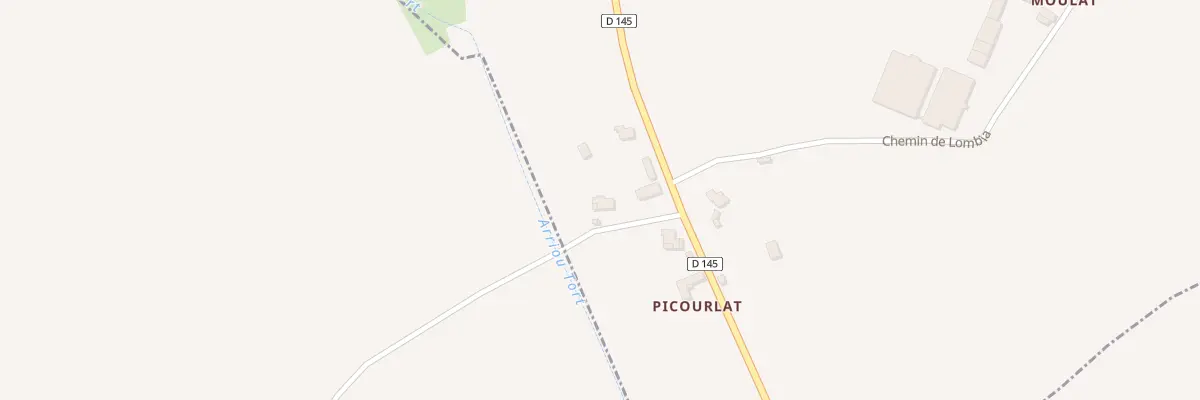 Plan du 9335 Che de Sedzere à Urost
