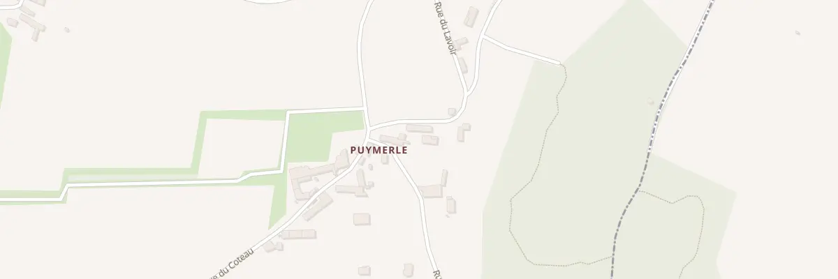 Plan du 2 Rue du Lavoir à Saint-Preuil