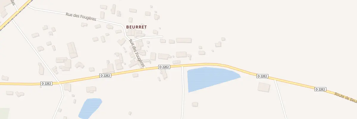 Plan du 774B Rte de Beurret aux Artigues-de-Lussac