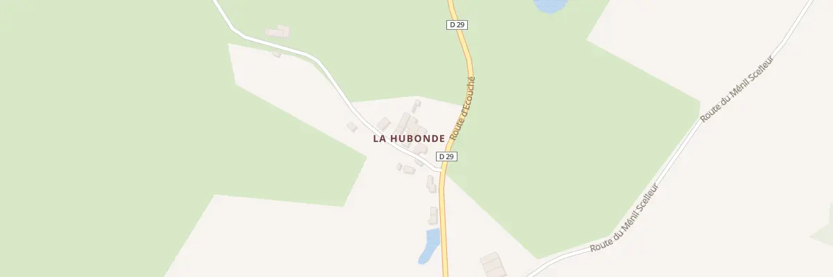 Plan du 129 La Hubonde Nord à Sainte-Marguerite-de-Carrouges
