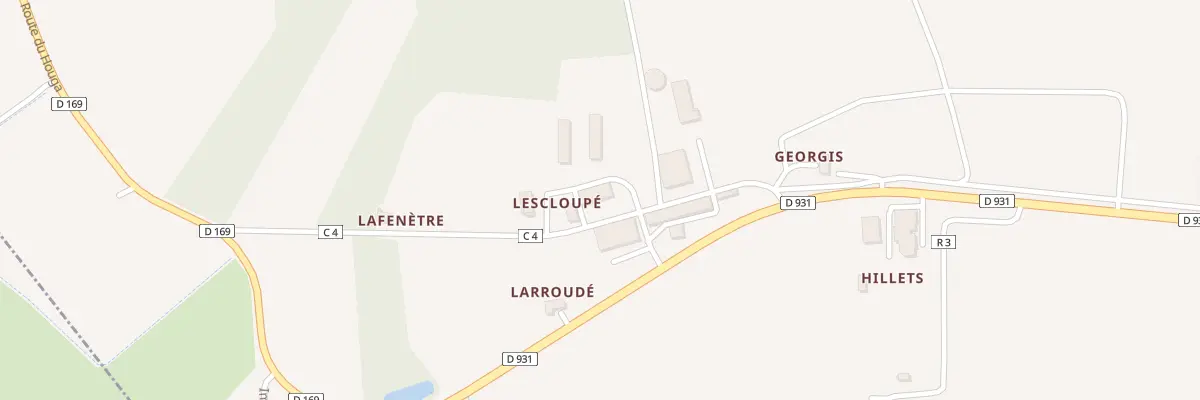 Plan du 188 Chem de Larroudé à Luppé-Violles