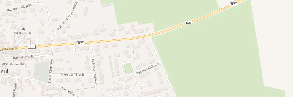 Plan du 2 Rue de la Noe au Bailleul