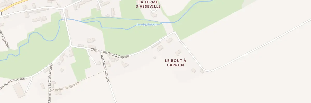 Plan du 3 Chem du Bout à Capron à Maizières