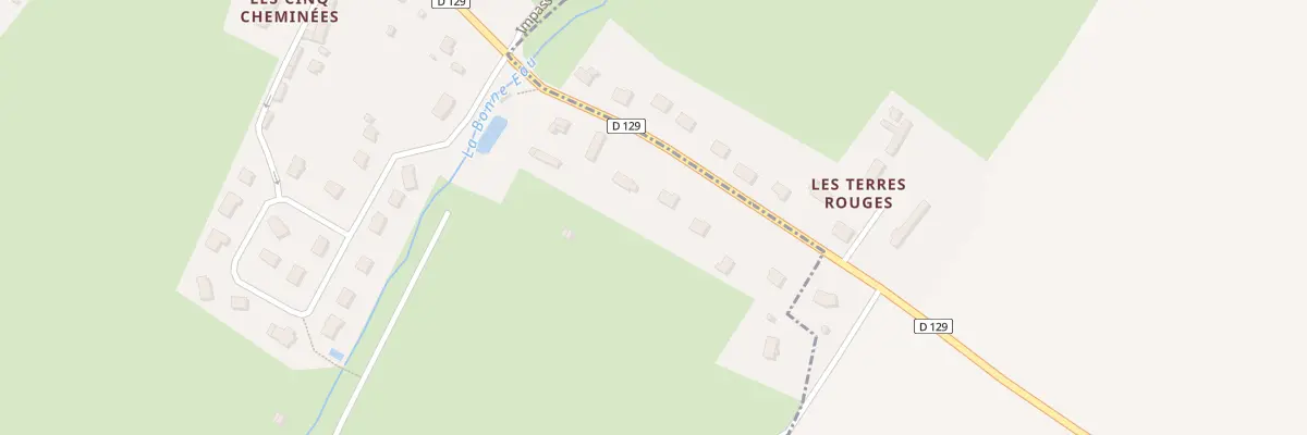 Plan du 8 Rte de Vignats à La Hoguette
